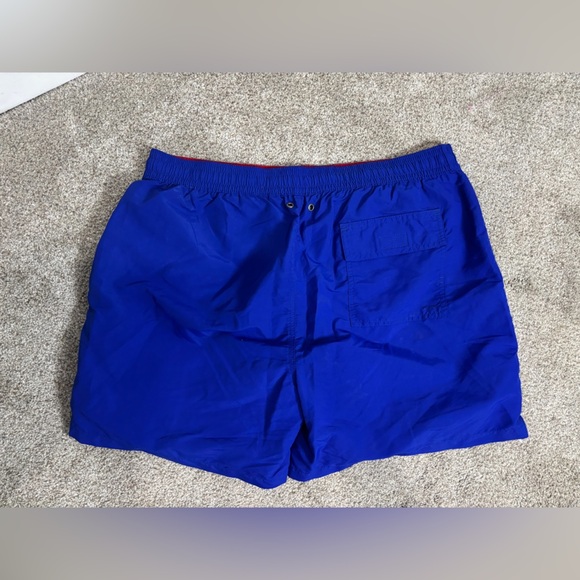 POLO RALPH LAUREN Blue/Red Swimming Trunks Shorts Size XXL - Picture 3 of 7